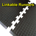 Diamond Plate Linkable Anti-Fatigue Mats