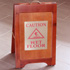 Wood Wet Floor Signs