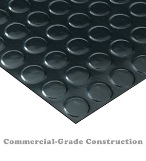 Coin Pattern Garage Flooring