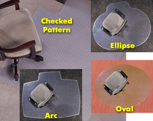 Designer Chair Mats - All Surfaces