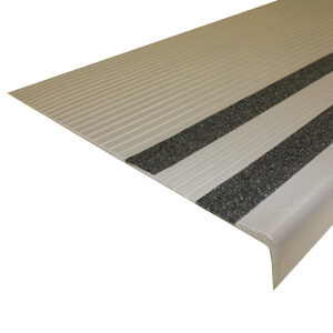 Premium Vinyl Stair Treads with Grit Strips